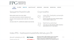 Desktop Screenshot of f-p-g.cz